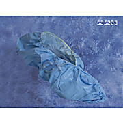 AquaResist PE Coated Composite Nonskid Conductive Shoecovers, Seamless Sole, Light Blue