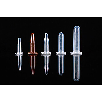 0.6ml Microcentrifuge Tube, Clear, Sterile, Conical, Lock Cap, 50/bag, 750/pk, 7500/cs