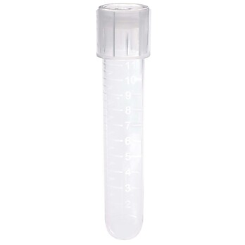 5mL Culture Tube and Dual Cap, PP, Sterile
