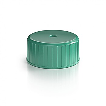 G-Rex® Cap, 48mm Teal, Vented, Gamma Irradiated