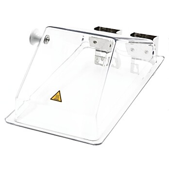 Lift-up bath cover for PURA 30 transparent