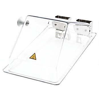 Lift-up bath cover for PURA 10 transparent