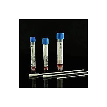 3 mL Sterile Disposable Sampler Tubes with Caps on, Sterile, 50/pk, 1000/cs