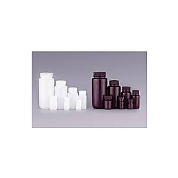 250ml Natural Color Round HDPE Storage Bottle, Wide Mouth, Sterile, 10/pk, 100/cs