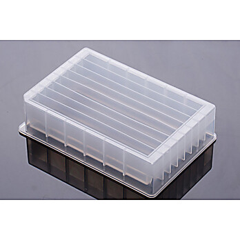 Plates, multi well, 8 channel troughs, high profile (22ml, No Cap), Non-Sterile, 10/pk, 50/cs