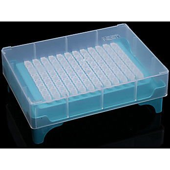 PCR Tube Rack,96 well (8*12), one cap for 5 pcs, 5/pk, 25/cs