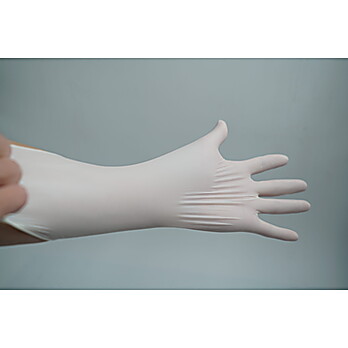 Latex examination gloves, powder free, small, white, 100/box,1000/cs