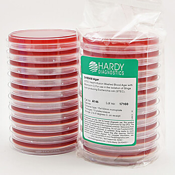 SHIBAM Agar; HDx, 15x100mm plt, R