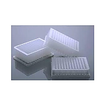 1.3 mL 96-Well Deep Well Plate, U-Bottom, Round Well, Sterile, 5/pk, 50/cs