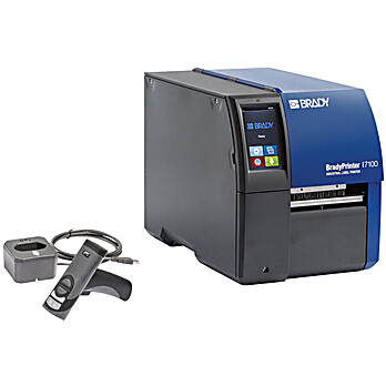 i7100 Industrial Label Printer with BWS PWID software and CR2700 Scanner Kit