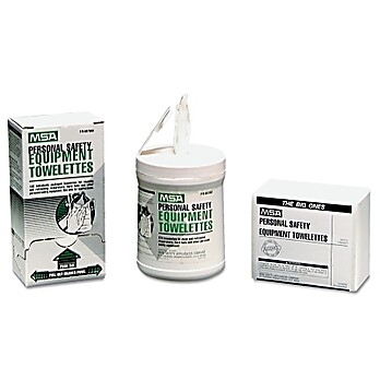 MSA Personal Safety Equipment Towelettes