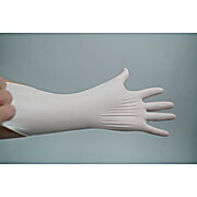 Nitrile gloves with oats extractions, powder free, a patented coating recognized by the FDA as a skin protectant, M, 100/pk, 1000/cs