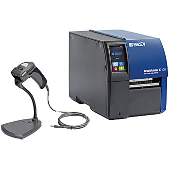 i7100 Industrial Label Printer with BWS PWID software and CR1500 Scanner Kit