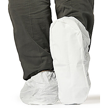 Critical Cover MaxGrip Shoe Cover, Anti-Skid, Serged Seams, Thread ID Colors, Sizes Small thru X-Large and Universal