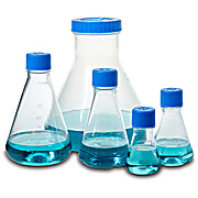 labForce&reg; Polycarbonate Erlenmeyer Shaker Flasks