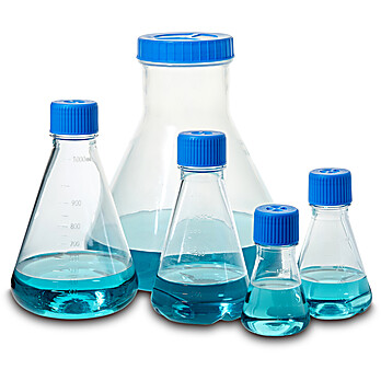 labForce&reg; Polycarbonate Erlenmeyer Shaker Flasks
