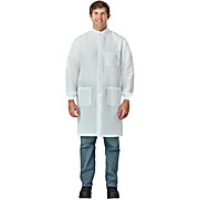 Fluid Barrier Lab Coat in Navy