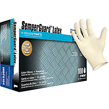 SemperGuard Powdered Latex Glove