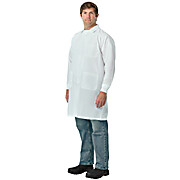 ESD Fluid Barrier Lab Coat in White