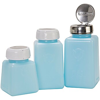 ESD Solvent Dispenser with Standard Pump