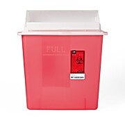 Medline Biohazard Patient Room Sharps Disposal Containers