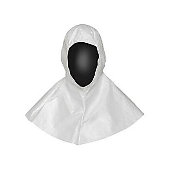 Tyvek IsoClean Hoods. Clean Processed & Sterile, White