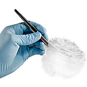 Feather Brush - White Marabou