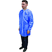 ProMax® II Labcoat 3 Pockets Snap Front Knit Cuffs and Collar
