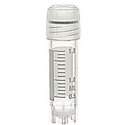 2ml External Thread, Freestanding Cryovial, Sterile, Silicone Seal