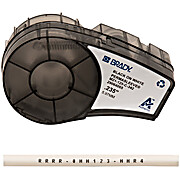 PermaSleeve Heat Shrink Wire and Cable Labels with Ribbon for M210 M211 BMP21-PLUS Printers