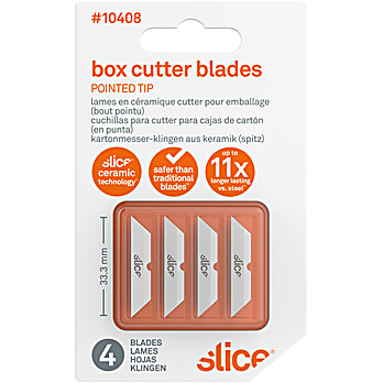 Slice® Box Cutter Blades (Pointed Tip)