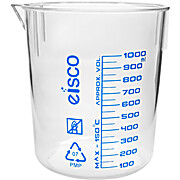 TPX Plastic Beaker, 1000mL