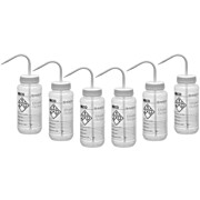 Ethanol Wash Bottle, 2 Color, 500mL, PK6