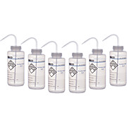 dH2O Wash Bottle, 2 Color, 1000mL, PK6