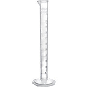 TPX Plastic Graduated Cylinder, 10mL, Class B