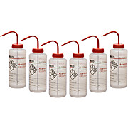 Acetone Wash Bottle, 2 Color, 1000mL, PK6