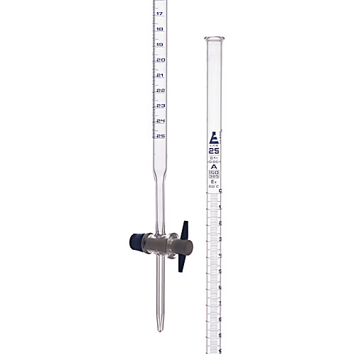 Burette, 25mL, Class A, Blue Graduations