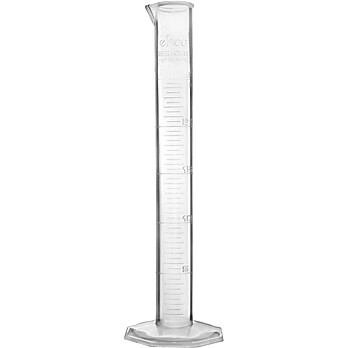 Plastic Graduated Cylinder, 25mL, Class B