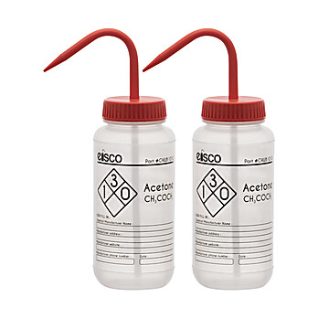 Acetone Wash Bottle, 1 Color, 500mL, PK2