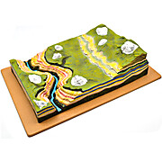 Horizontal Strata Model, 24"x16 x5.5"
