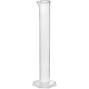 Plastic Graduated Cylinder, 50mL, Class B