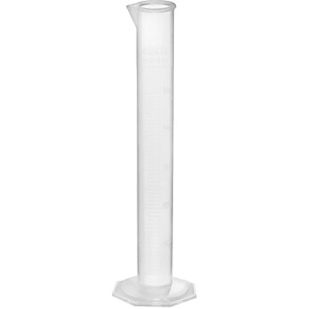 Plastic Graduated Cylinder, 50mL, Class B