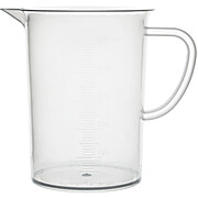 Plastic Pitcher with Molded Graduations, 500mL