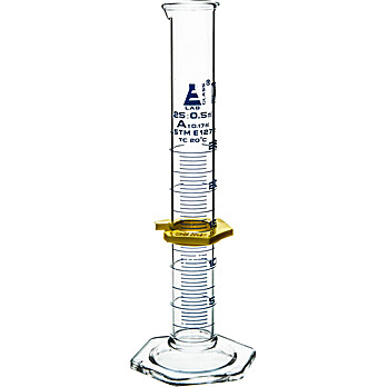 Glass Graduated Cylinder, 25mL, ASTM Class A