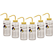 IPA Wash Bottle, 4 Color, 1000mL, PK6