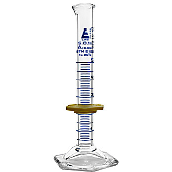 Glass Graduated Cylinder, 5mL, ASTM Class A