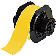 All Weather Permanent Adhesive Vinyl Label Tape for B30 Printers - 2.25", Yellow