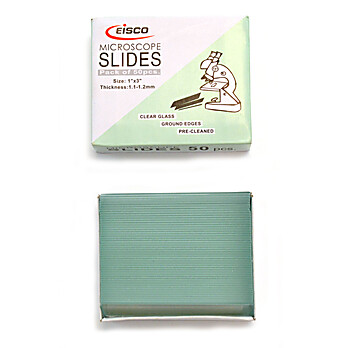 Precleaned Glass Slides, 1"x3", PK50