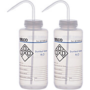 dH2O Wash Bottle, 2 Color, 1000mL, PK2