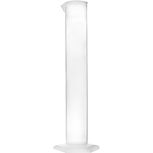 Plastic Graduated Cylinder, 2000mL, Class B